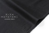 Japanese Fabric Organic Cotton Solids - black - 50cm