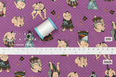 Komusubi Sumo - violet