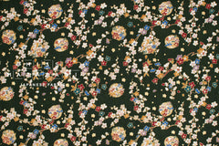 Japanese Fabric Traditional Series - 82 C green - 50cm