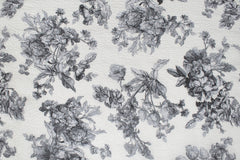 Japanese Fabric Cotton Ripple Stella Floral - A - 50cm
