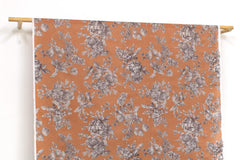 Japanese Fabric Cotton Ripple Stella Floral - D - 50cm