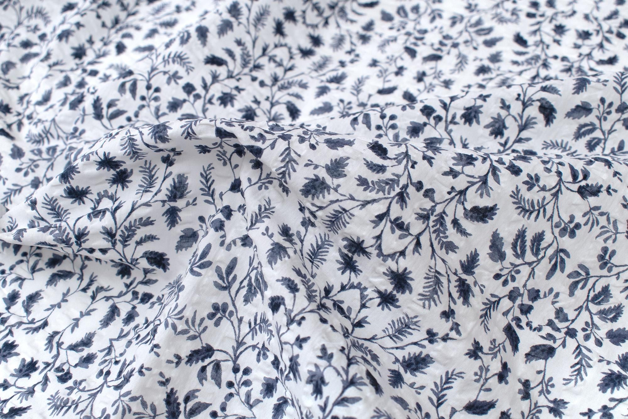 Japanese Fabric Cotton Ripple Bonnie Floral - A - 50cm
