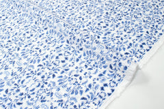 Japanese Fabric Cotton Ripple Bonnie Floral - B - 50cm