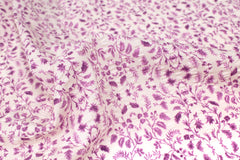 Japanese Fabric Cotton Ripple Bonnie Floral - C - 50cm