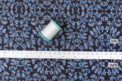 Japanese Fabric Cotton Ripple Bonnie Floral - E - 50cm