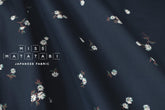 Japanese Fabric Little Posy - navy blue - 50cm