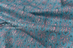 Hand Printed Indian Cotton Voile - E3 - 50cm