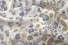 Hand Printed Indian Cotton Voile - D3 - 50cm