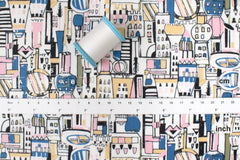 Japanese Fabric Cosmetics City - 50cm