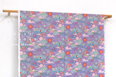 Japanese Fabric Dreamland - purple, pink - 50cm