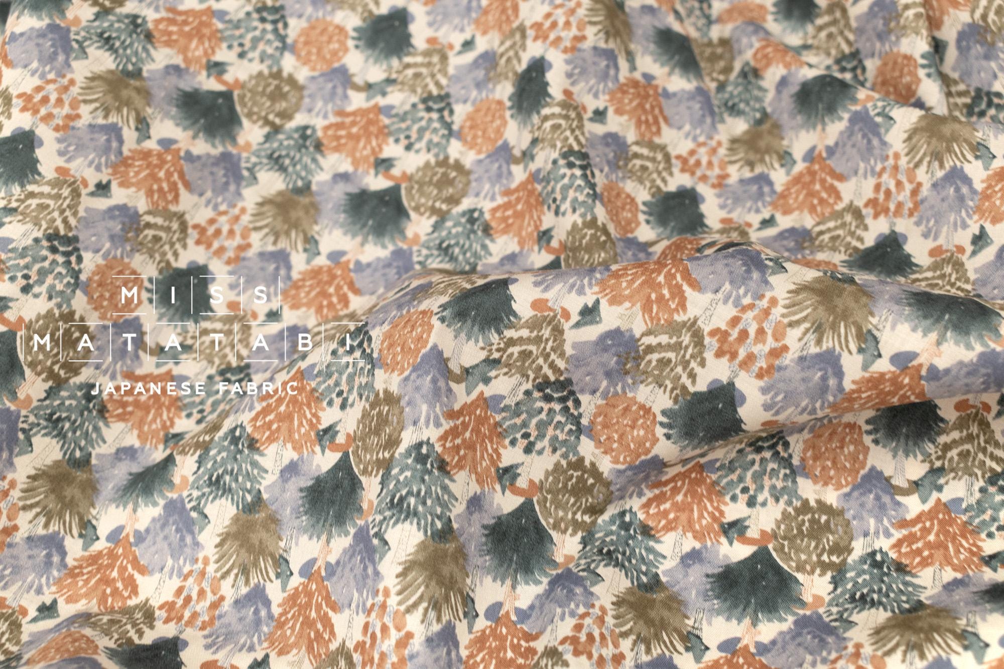 Japanese Fabric Evergreens - D - 50cm