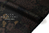 Japanese Fabric Wagara Patches - B black, brown - 50cm