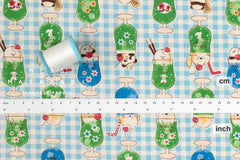 Japanese Fabric Cream Soda Pals - 50cm