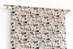 Japanese Fabric Kabuki - A - 50cm