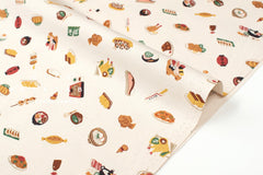 Japanese Fabric Washoku Food - A - 50cm