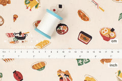 Japanese Fabric Washoku Food - A - 50cm