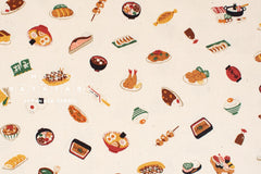 Japanese Fabric Washoku Food - A - 50cm