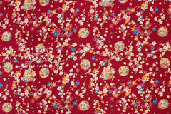 Japanese Fabric Traditional Series - 82 B red - 50cm