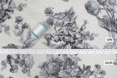 Japanese Fabric Cotton Ripple Stella Floral - A - 50cm