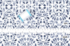 Japanese Fabric Cotton Ripple Bonnie Floral - A - 50cm