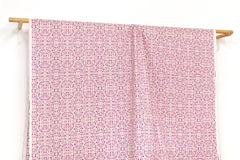 Japanese Fabric Cotton Ripple Bonnie Floral - C - 50cm