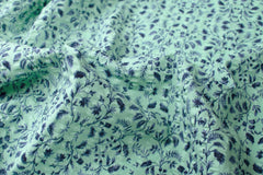 Japanese Fabric Cotton Ripple Bonnie Floral - D - 50cm