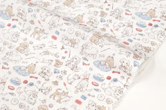 Japanese Fabric Best Buddies - 50cm