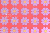 Japanese Fabric The Most Fun Flowers - lilac - 50cm