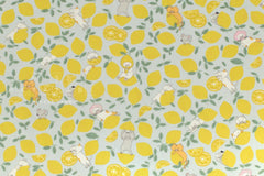 Japanese Fabric Lemonade Cats - C - 50cm