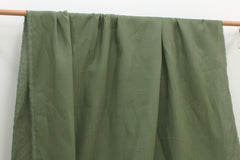 DEADSTOCK Japanese Fabric 100% linen - green - 50cm