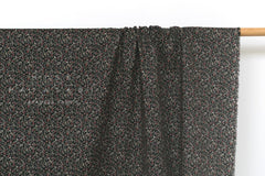 DEADSTOCK Japanese Fabric Little Bird - black - 50cm