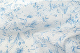 DEADSTOCK Japanese Fabric Cotton Ripple Mae - blue - 50cm
