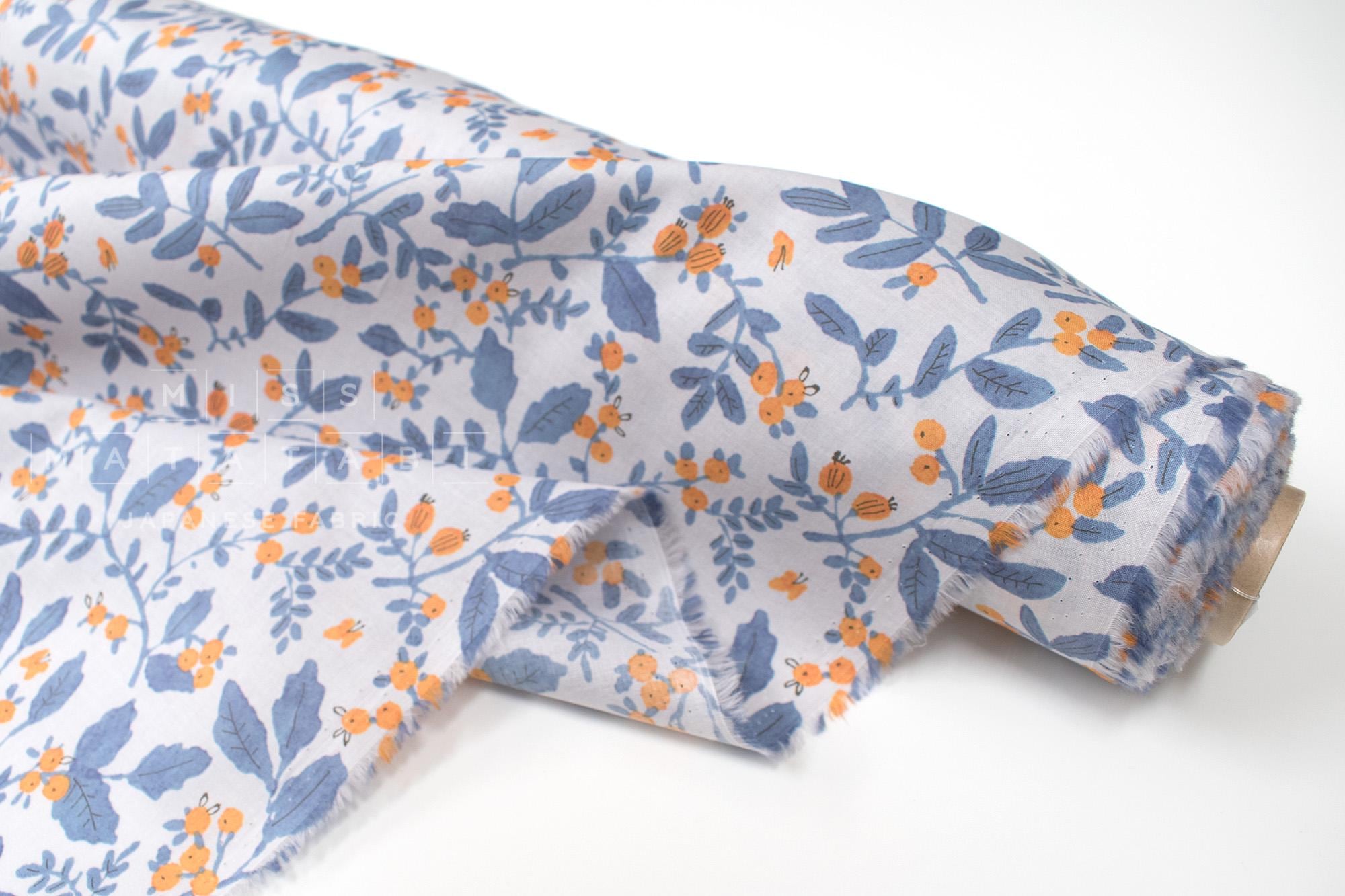 DEADSTOCK Japanese Fabric Berries - D - 50cm