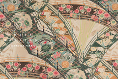 Japanese Fabric High Tea - green - 50cm