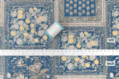 Japanese Fabric Cotton Ripple Coastal Summer - D - 50cm