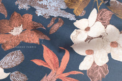 Japanese Fabric Camille Linen Blend - E - 50cm