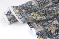 Japanese Fabric Cotton Ripple Coastal Summer - E - 50cm