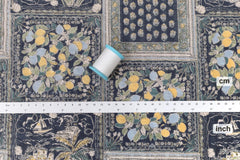 Japanese Fabric Cotton Ripple Coastal Summer - E - 50cm