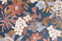 Japanese Fabric Camille Linen Blend - E - 50cm