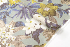 Japanese Fabric Camille Linen Blend - C - 50cm