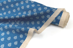 Japanese Fabric Cotton Ripple Charles - B blue - 50cm