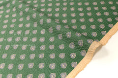 Japanese Fabric Cotton Ripple Charles - D green - 50cm