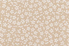 DEADSTOCK Japanese Fabric Little Sakura - beige - 50cm