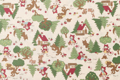 Japanese Fabric Little Red Riding Cat - 50cm