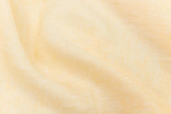 DEADSTOCK Japanese Fabric 100% Linen Chambray - lemon - 50cm