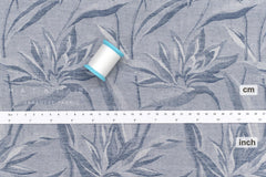 DEADSTOCK Japanese Selvedge Jacquard - blue - 50cm