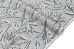 DEADSTOCK Japanese Selvedge Jacquard - black - 50cm