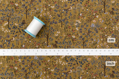 Japanese Fabric Corduroy Into the Woods - C - 50cm