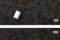 Japanese Fabric Corduroy Foliage - E - 50cm