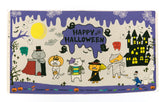 Japanese Fabric Halloween Cats - panel